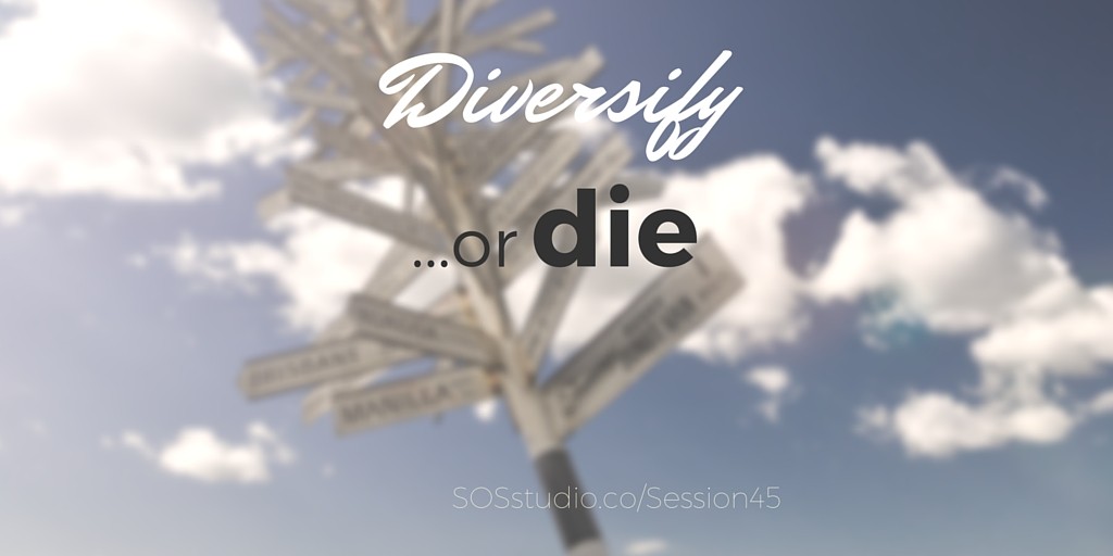 Diversify or die with Michael Traynor of The Walking Dead SOSstudio.co-session45
