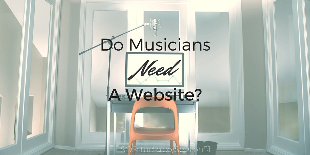 Do Musicians Need a Website with Ross Barber Electric Kiwi SOSstudio.co-session51